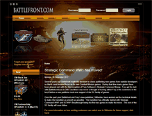 Tablet Screenshot of battlefront.com